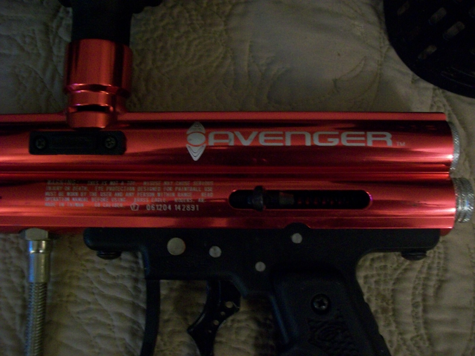 Brass Eagle Avenger Paint Ball Pistol with extras