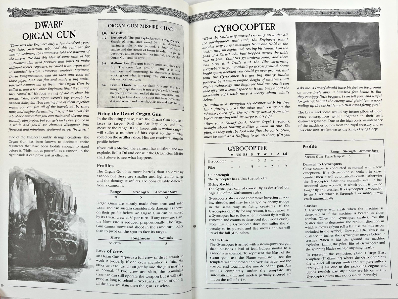 Warhammer Dwarfs Army Book (2000) 6th Ed Games Workshop OOP