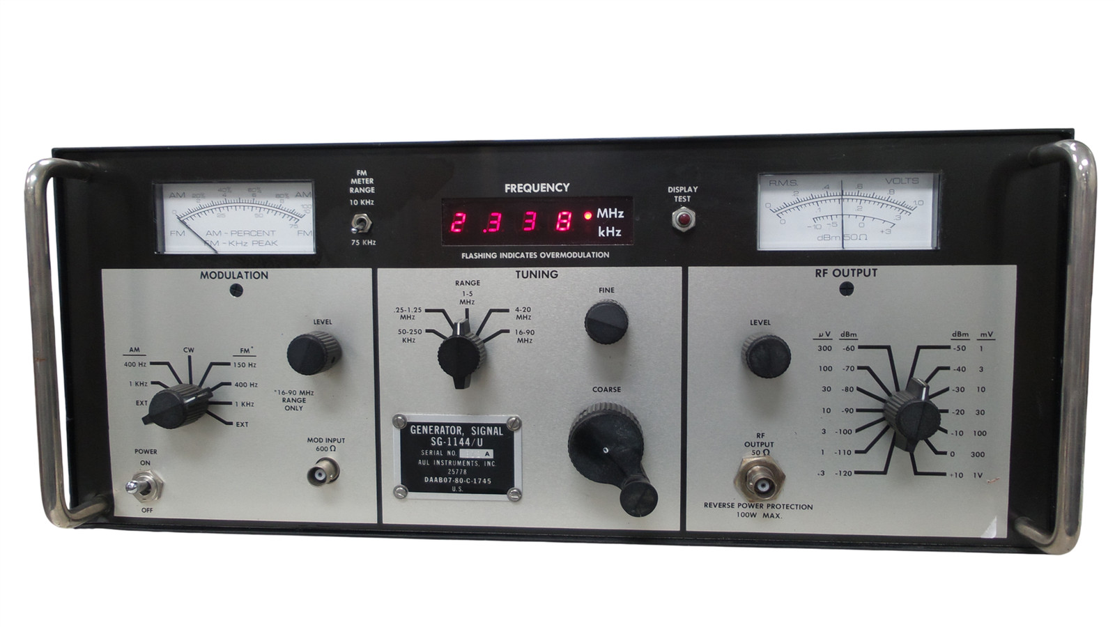 Generator Signal SG-1144/U AUL Instruments - Free Shipping