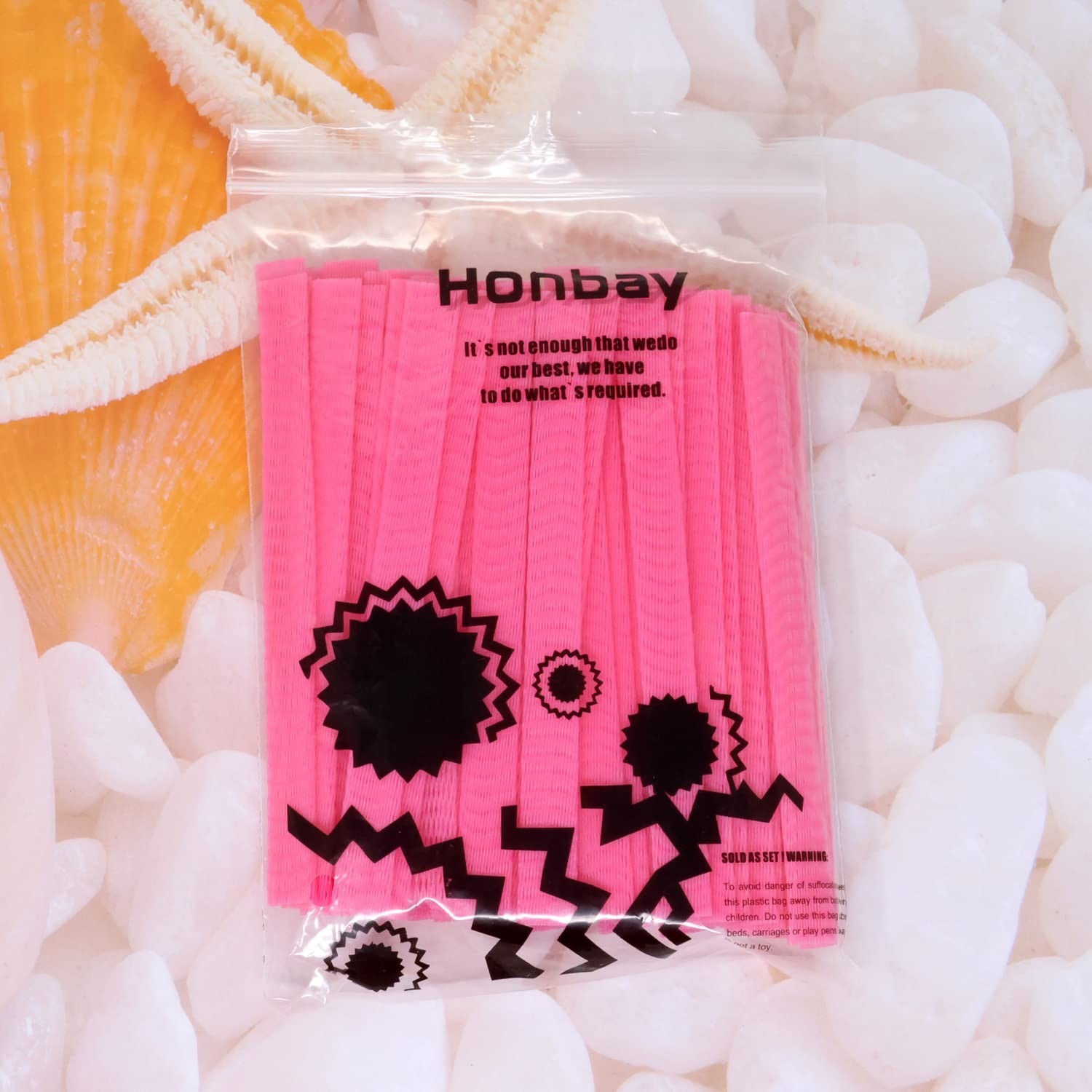 "Honbay 100PCS Makeup Brush Protector Reusable Expandable Mesh Cover for Make...