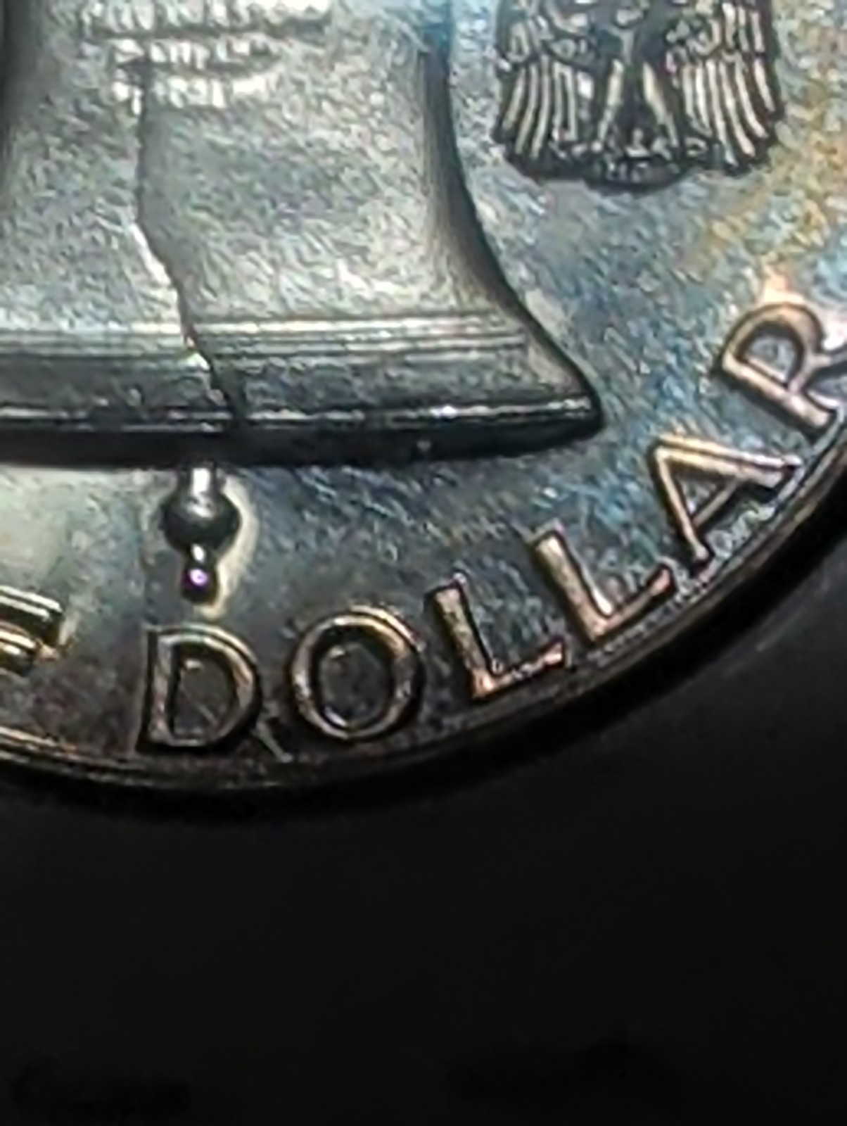 A classic Franklin proof with outstanding eye appeal!