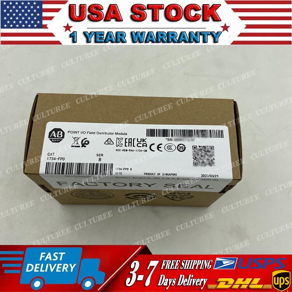 New AB 1734-FPD 1734FPD I/O Module Factory Sealed AB Allen-Bradley US Free Tax