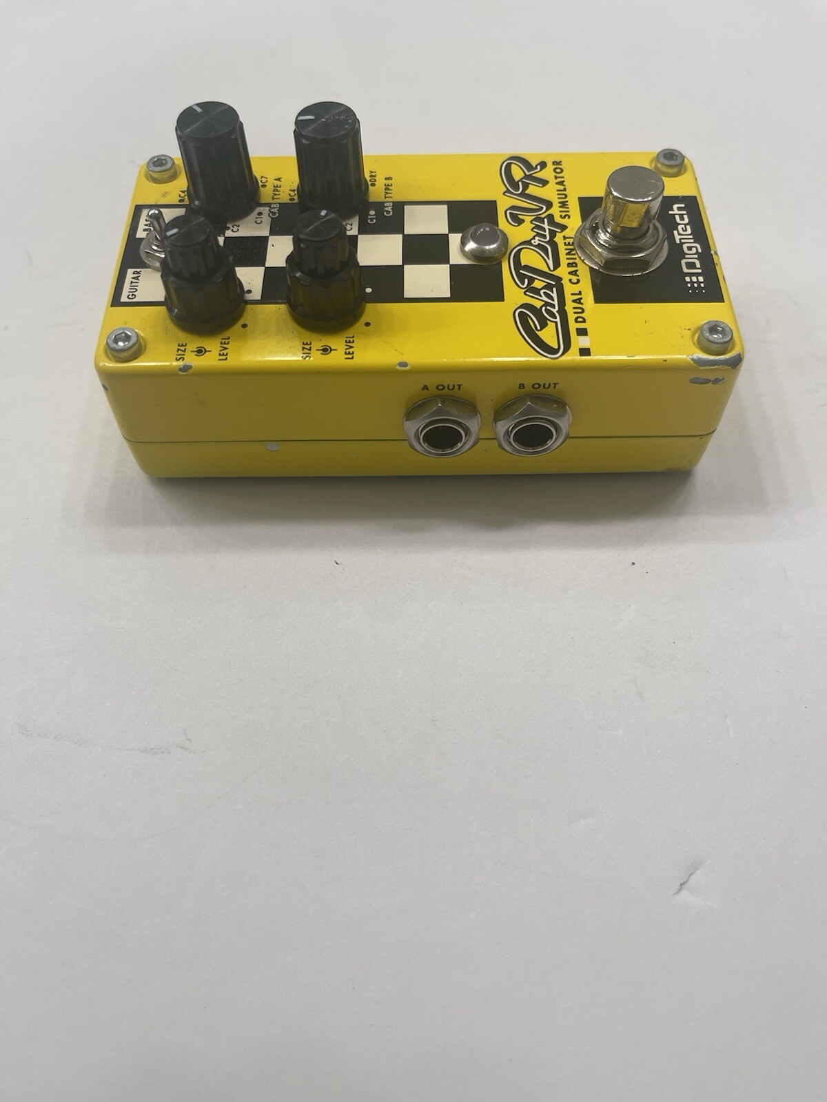 Digitech CabDryVr Dual Cabinet Simulator Emulator Guitar Effect Pedal