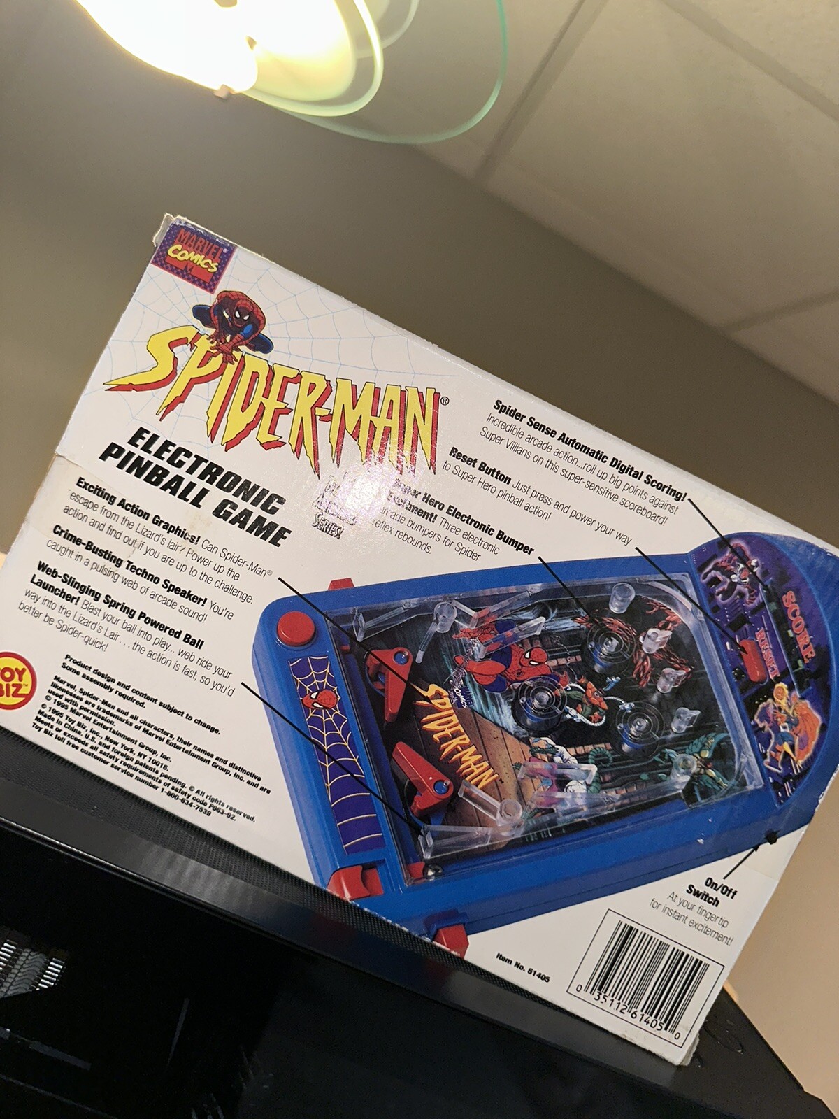 Spider-Man Electronic Pinball Game