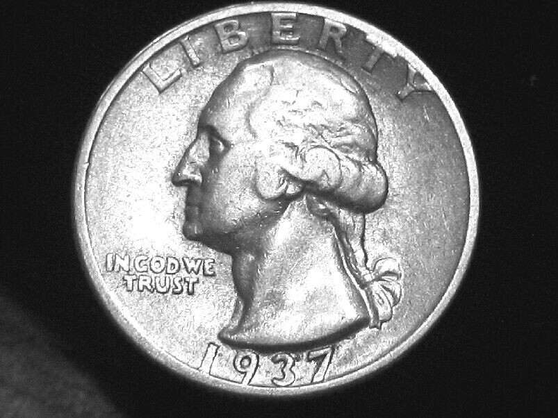 1937-D Washington Quarter --- Extra Fine