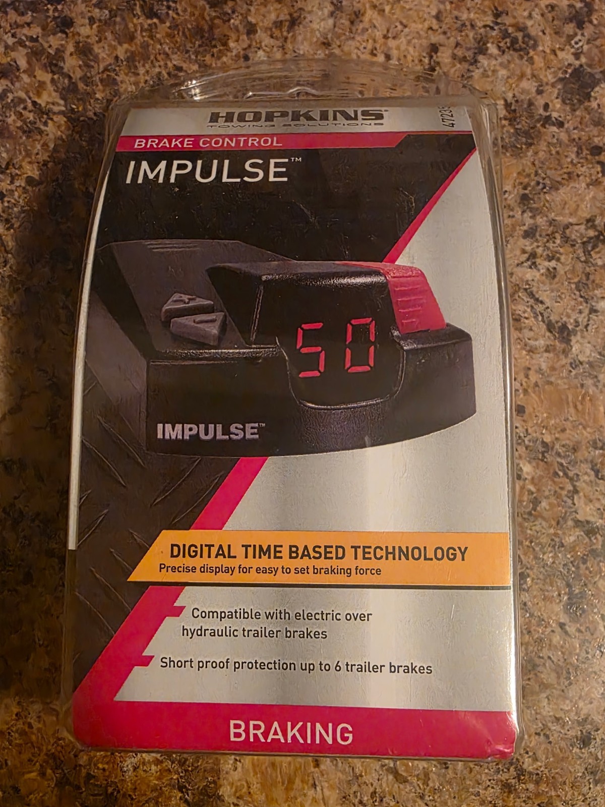 Trailer Brake Control-ImpulseTM Electronic Brake Control Hopkins 47235