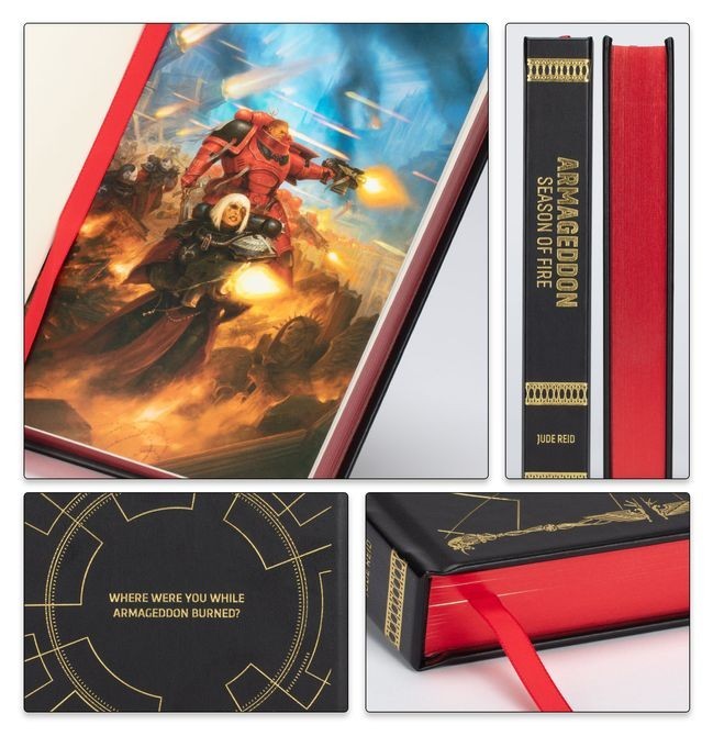 Armageddon Season Of Fire - J. Reid - Special Edition- Black Library Warhammer