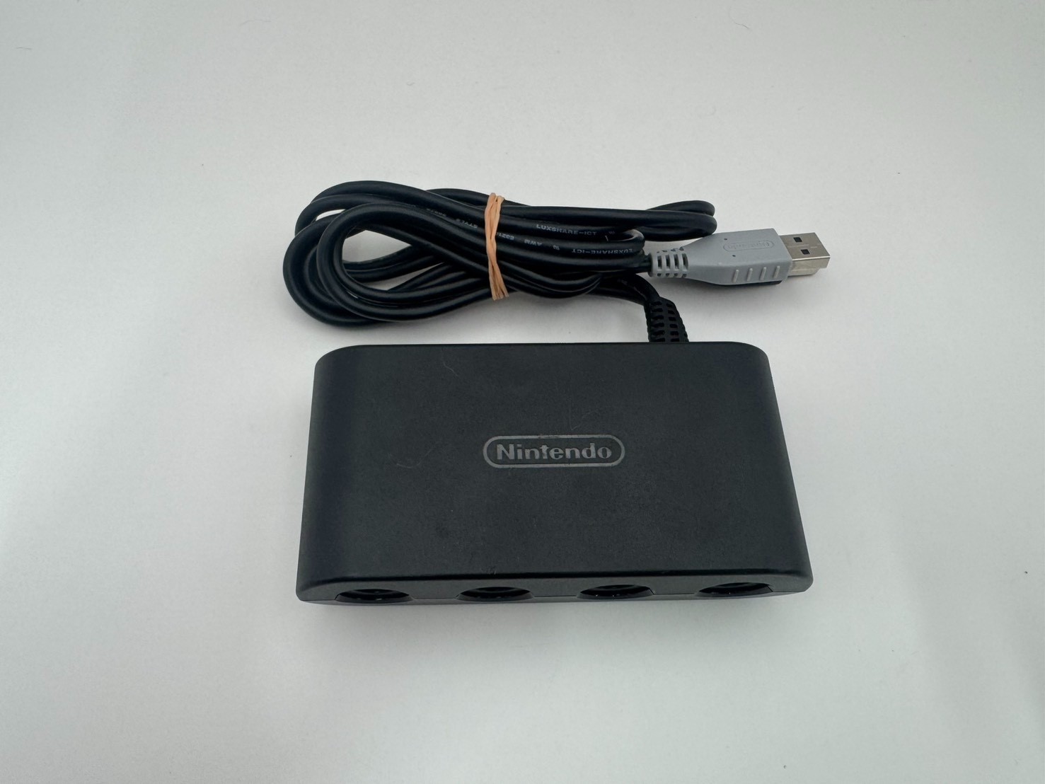 Nintendo Wii U Official OEM GameCube Controller Adapter WUP-028 Switch Tested
