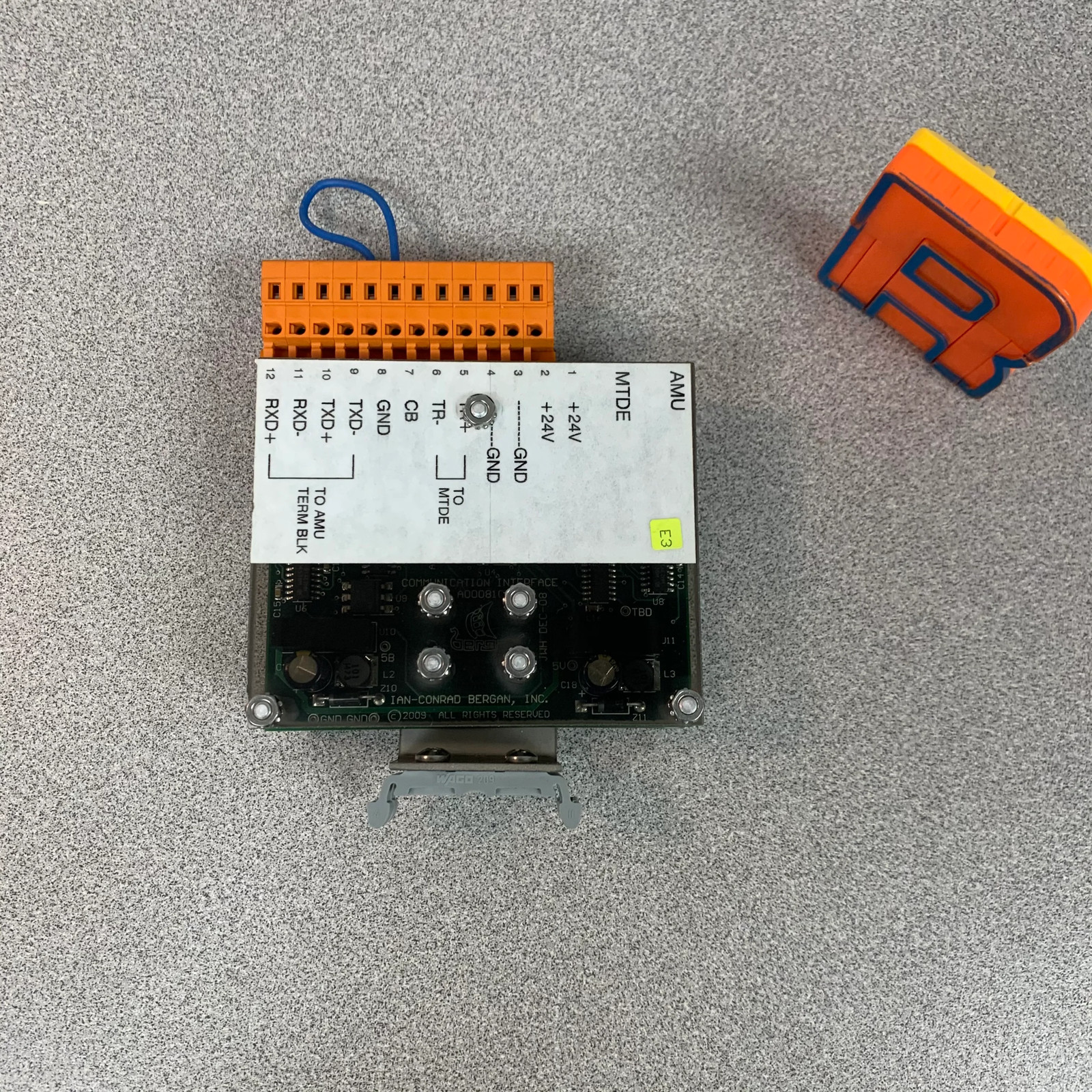 Ian-Conrad Bergan A00081C Communication Interface Module (Used)