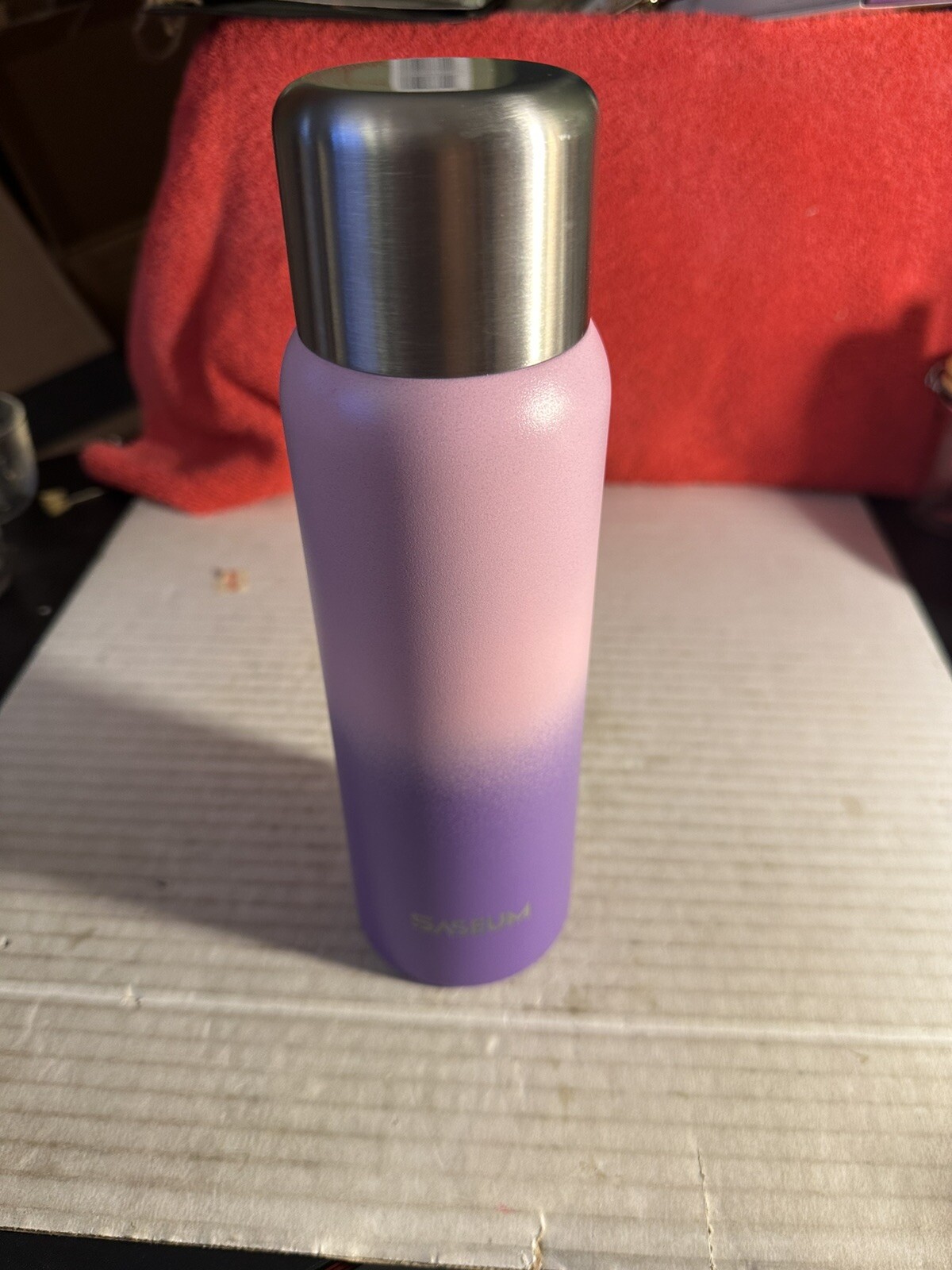 SASEUM 34oz Insulated stainless steel  bottle outdoor stainless steel DWK139