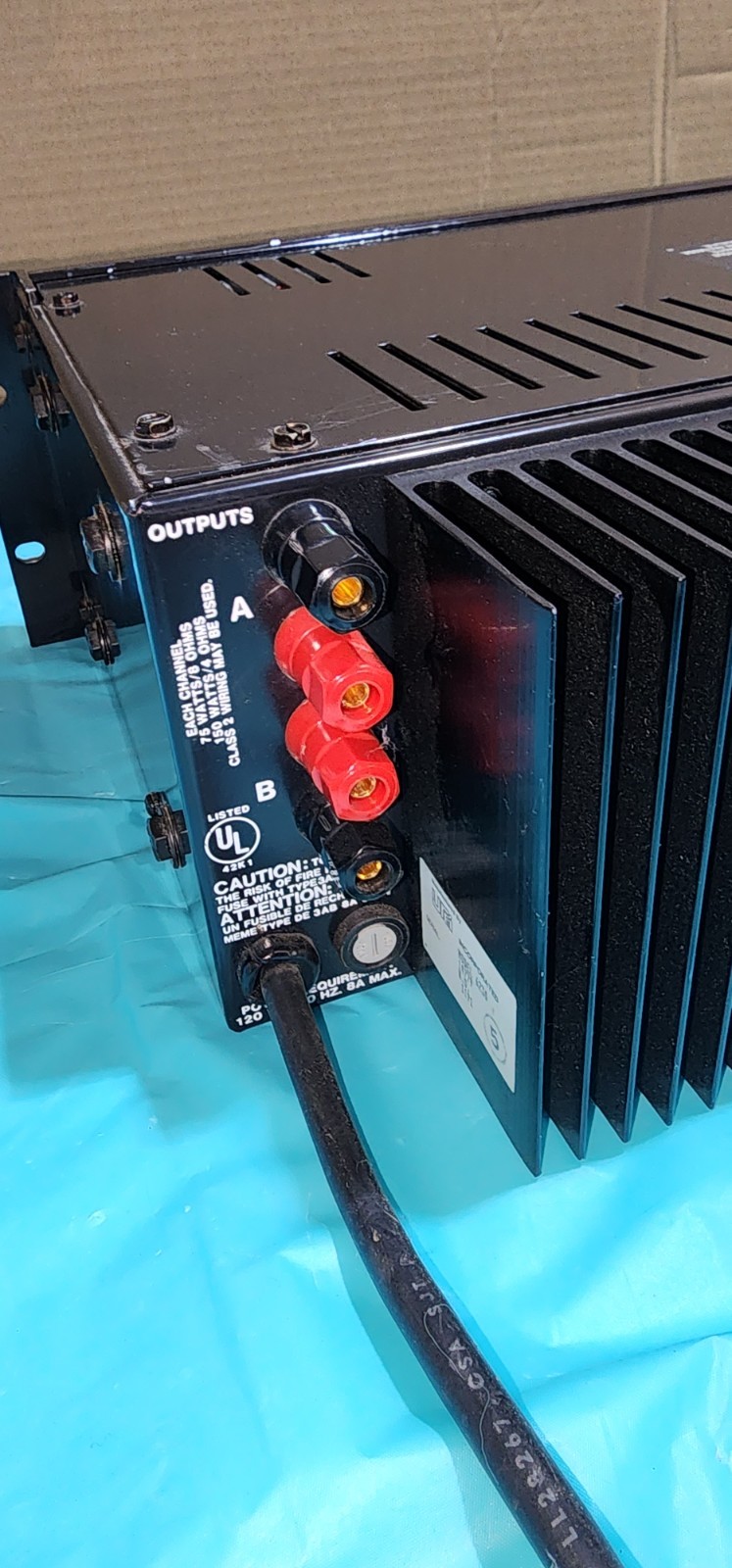 JBL UREI Model 6230 POWER AMPLIFIER AMP Two Channel Rack Mount