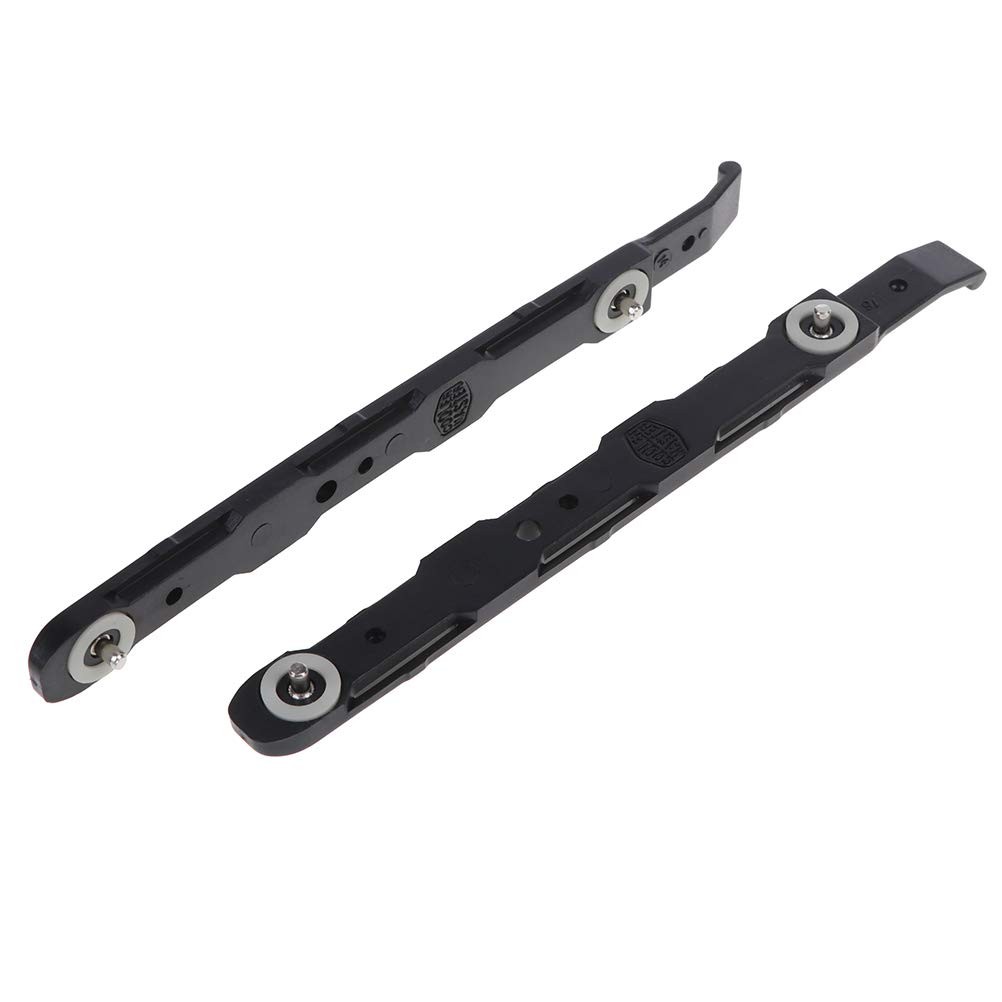 Eshylala 4 Pack Black Chassis Hard Drive Mounting Plastic Rails Durable...