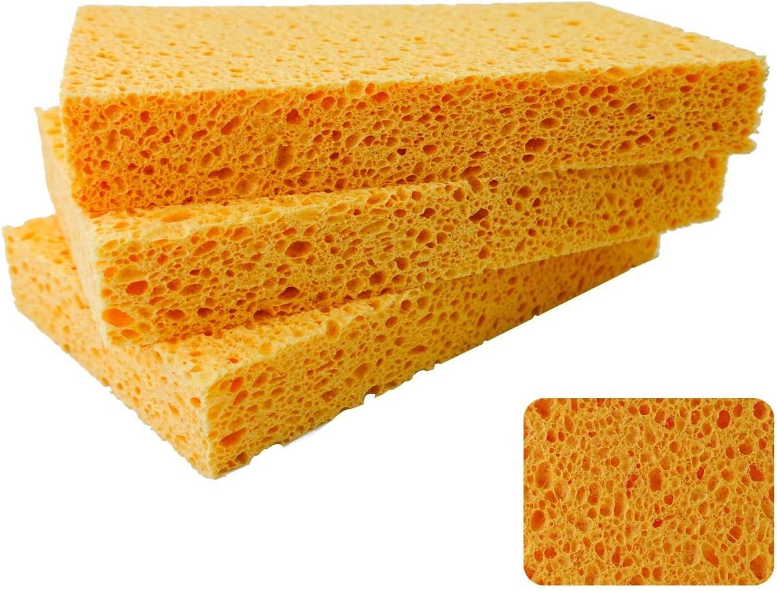 6 x 3.6 x 0.9 Inch JK SP-T22 Large Sponge, Kitchen Sponges, Handy Sponges, Cellu