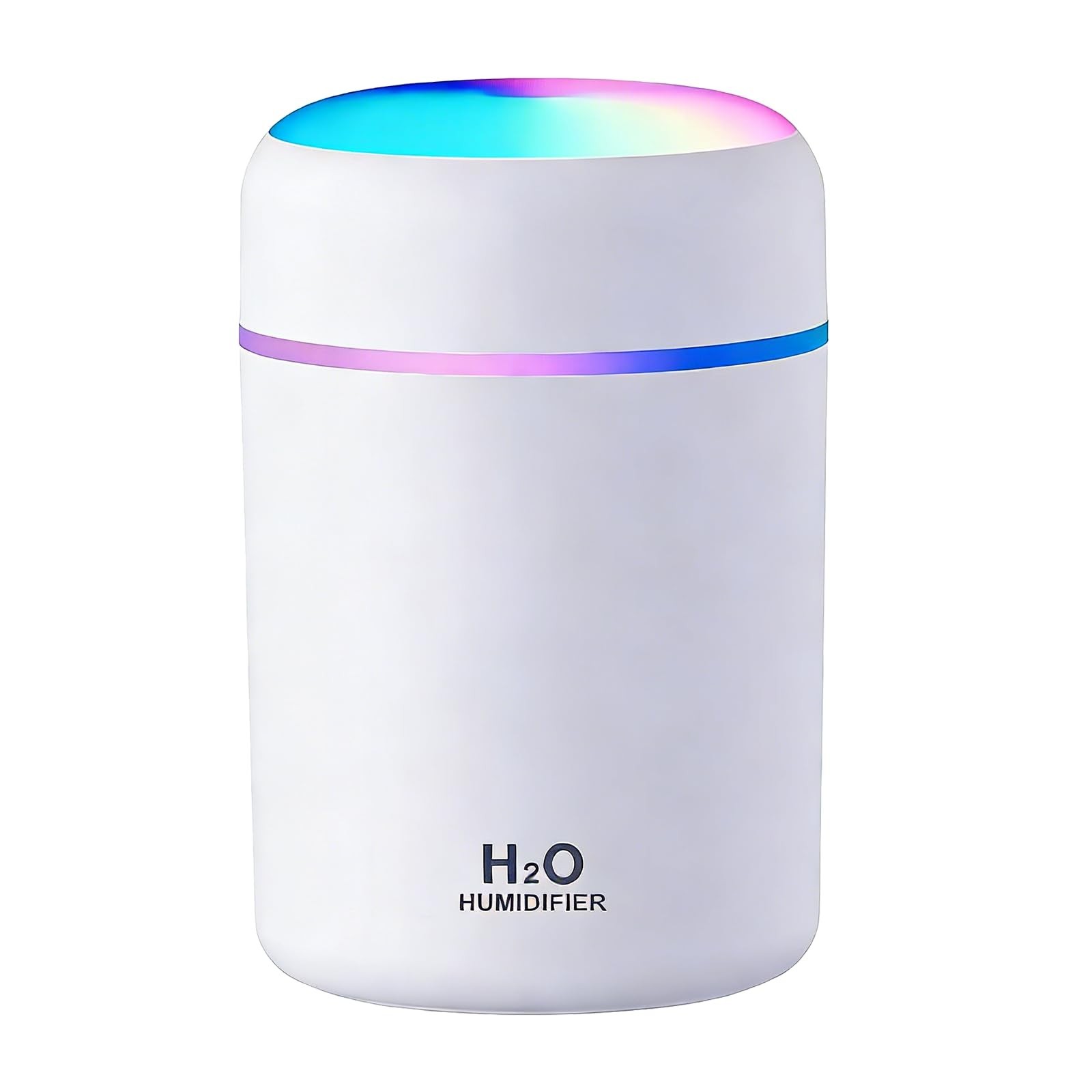 Portable Mini Humidifier, white, Cool Mist, USB Powered. Perfect for Bedroom,