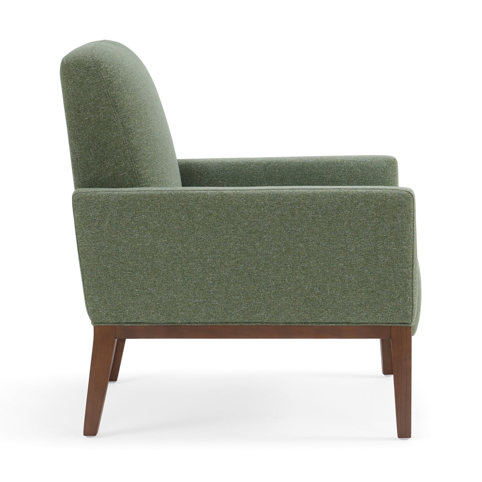 Reading Accent Chair Push Dacron high-density foam Chair for Living Room, Olive