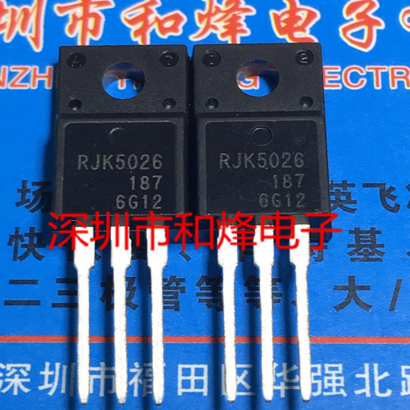 10PCS RJK5026 TO-220F