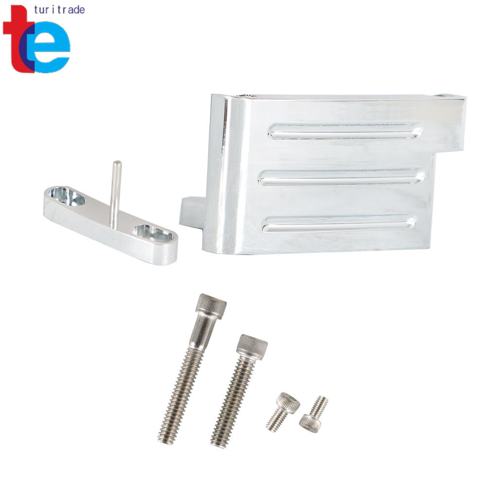 For SB Chevy 305 327 350 SBC Polished  Billet Aluminum Timing Tab Chain Cover
