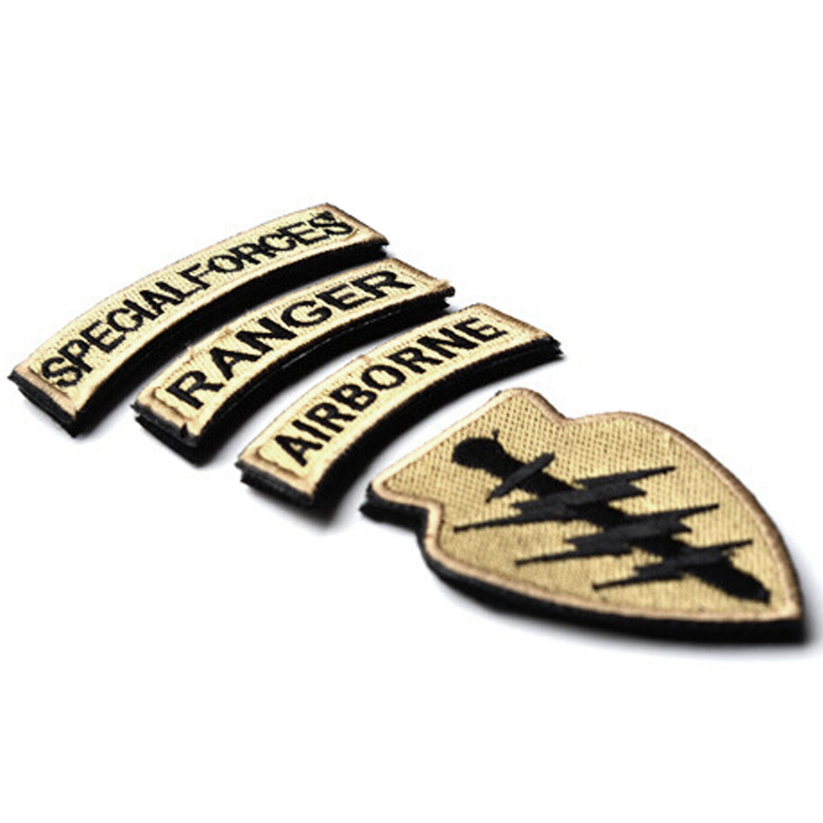 4-in-1 A suit of USA Special Forces Ranger Airborne Patch Military Badge