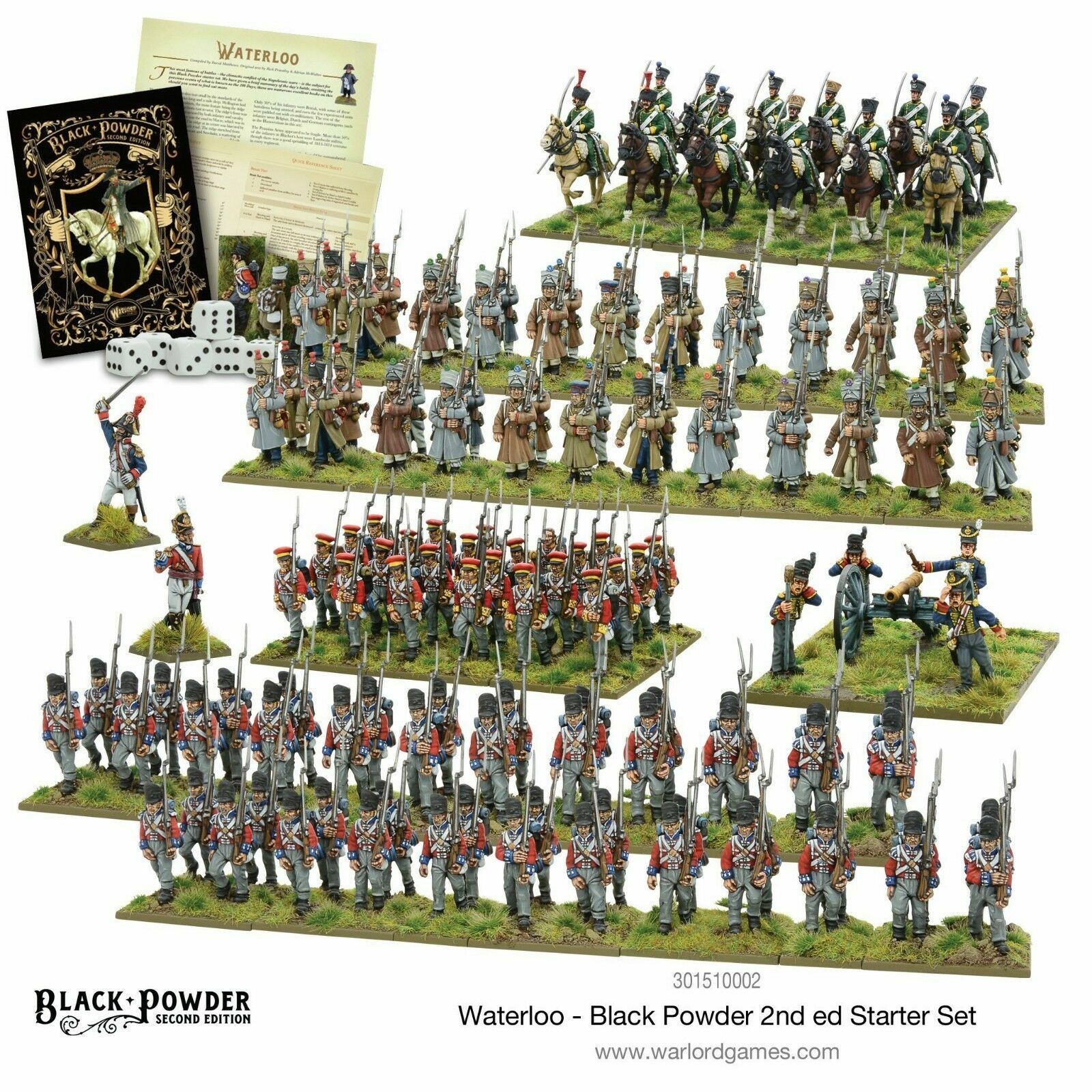 Black Powder 2nd Edition 301510002 Waterloo (Starter Set) Napoleonic Wars NIB