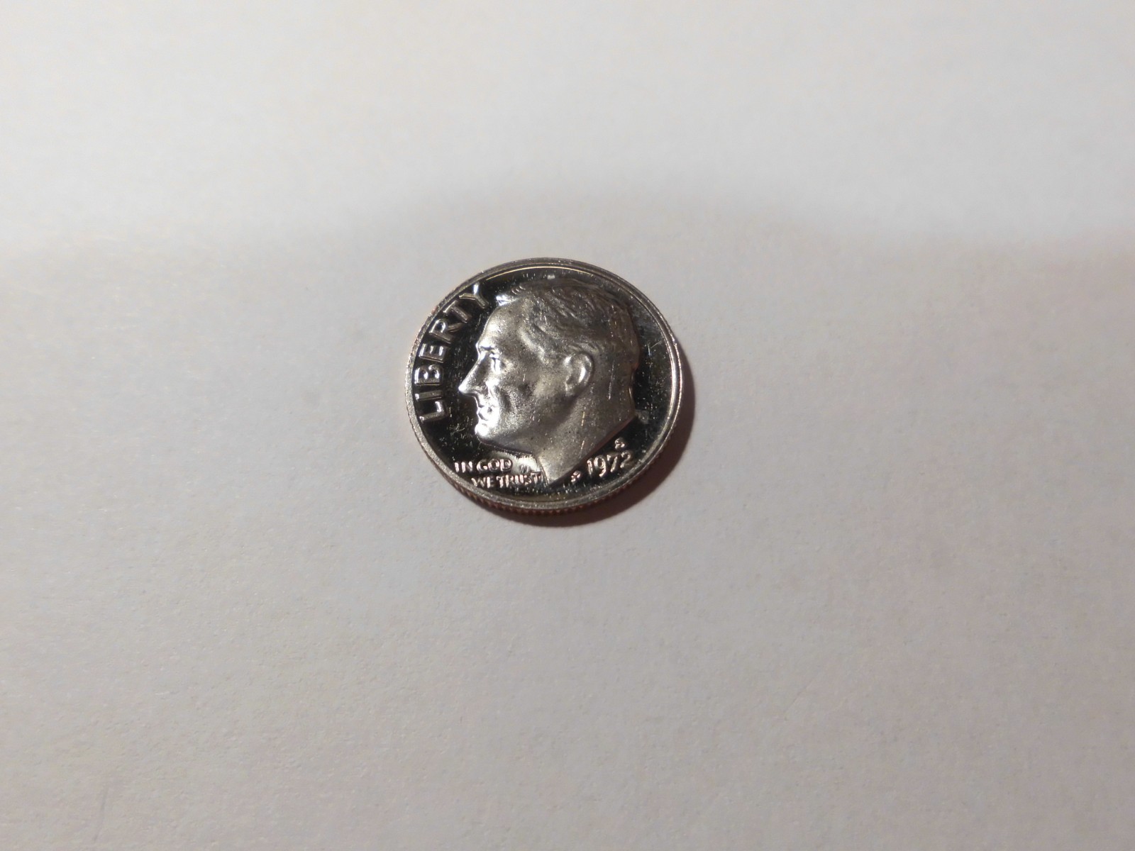 1972(S) PROOF ROOSEVELT DIME from PROOF SET