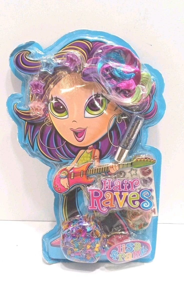 Lisa Frank Hair Raves In Package Sealed Hair Highlighter Kit Rocker Girl