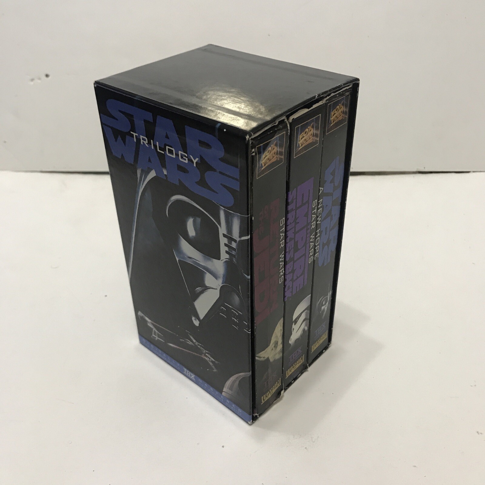 Star Wars Trilogy VHS Movies with Case 2672