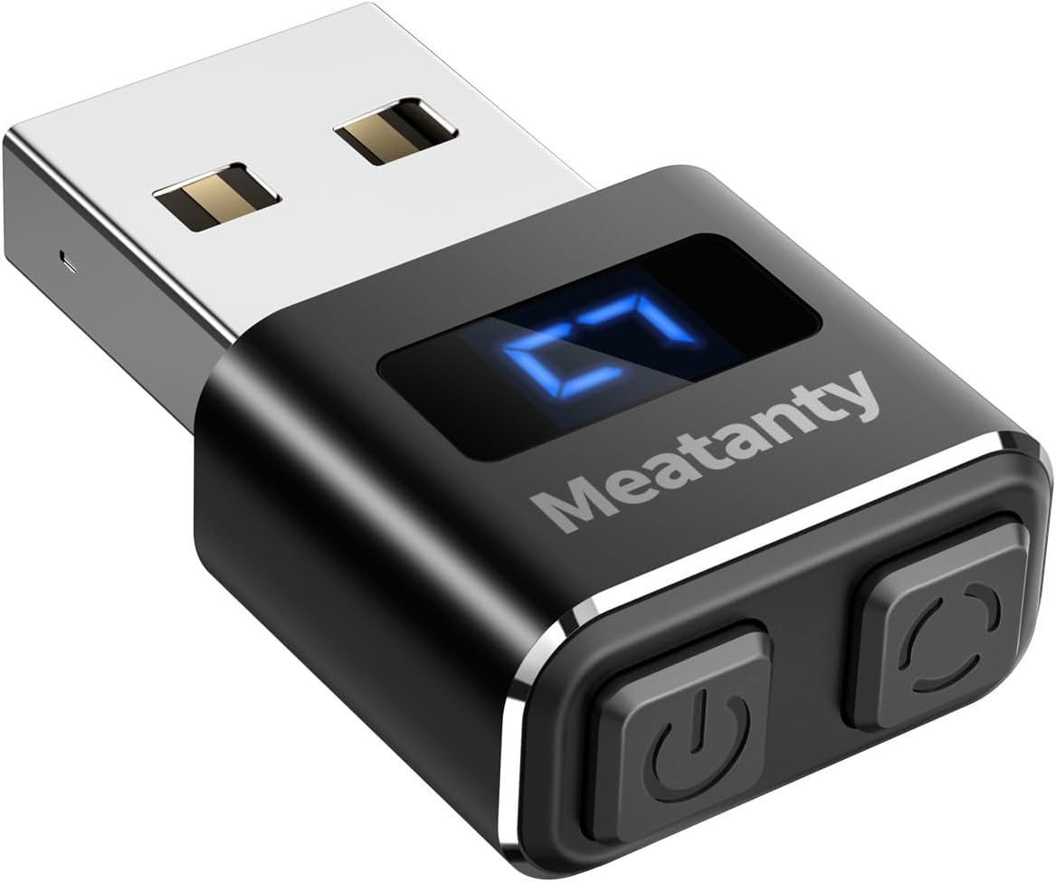Meatanty Metal Tiny Mouse Jiggler, USB Mouse Mover Undetectable, Automatic With