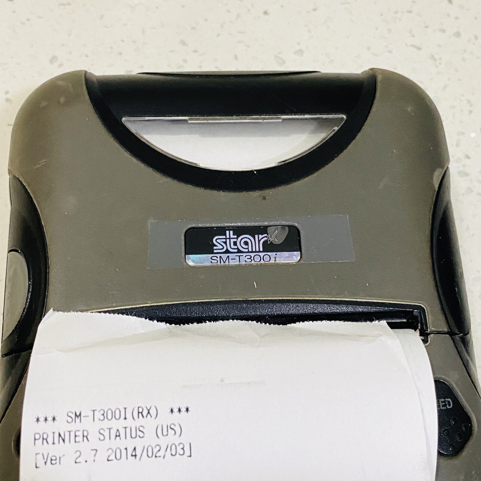 Star Micronics SM-T300I (WSP-i350) Portable Bluetooth Receipt Printer & Adapter
