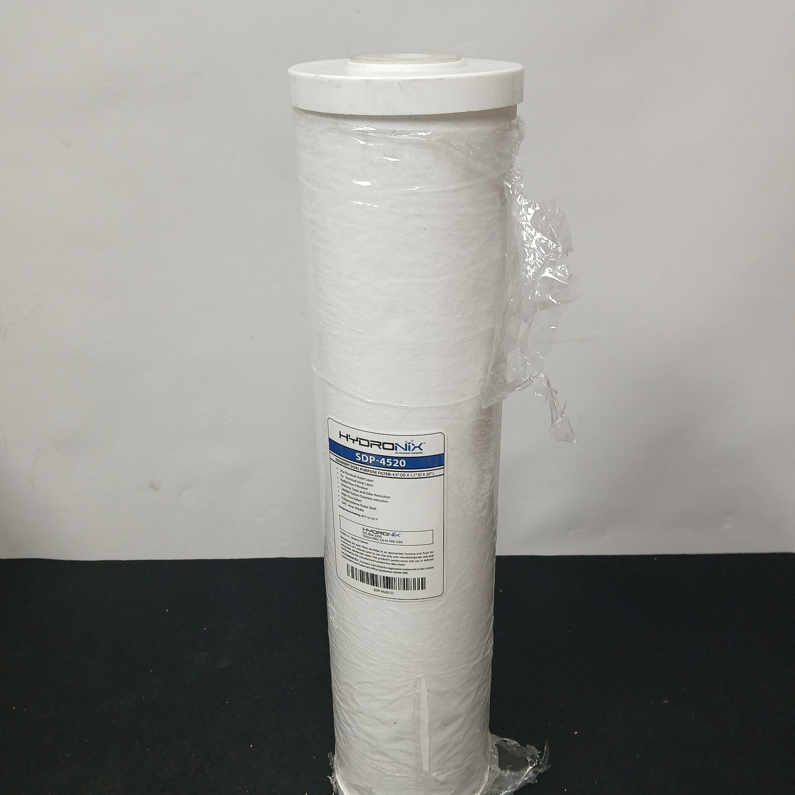 Hydronix SDP-4520 4.5" x 20" Radial Flow GAC Filter