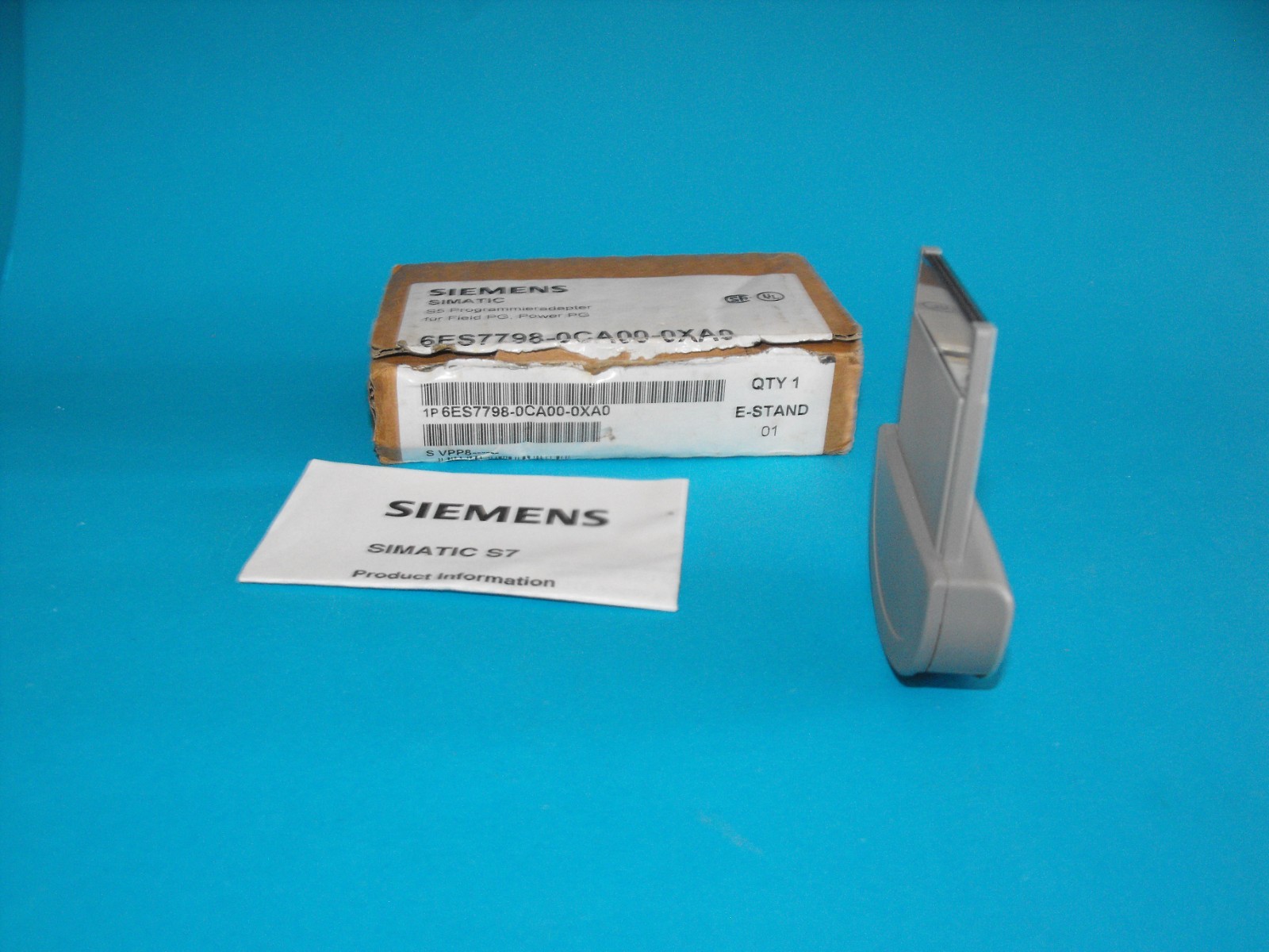 Siemens 6ES7798-0CA00-0XA0.Simatic S5 Programming Adapter.NEW