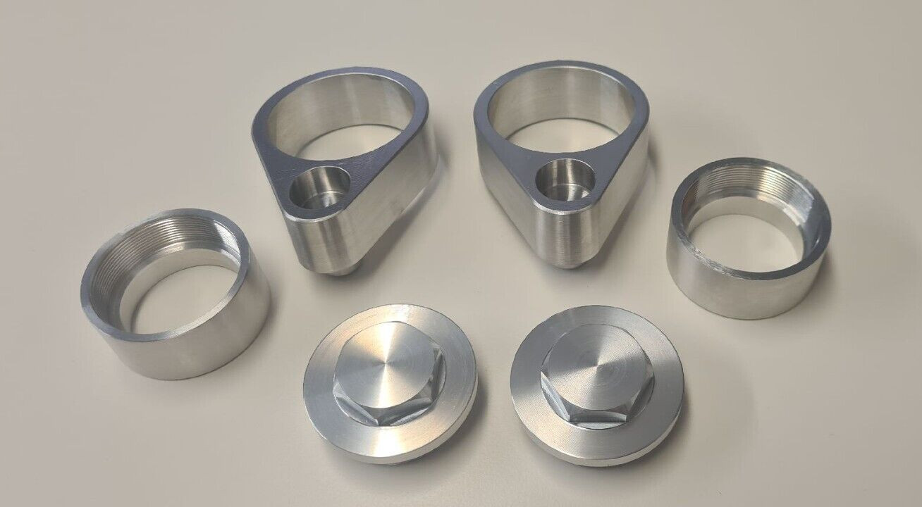 Honda VFR 800 VTEC Handle Bar Risers manufactured in the UK