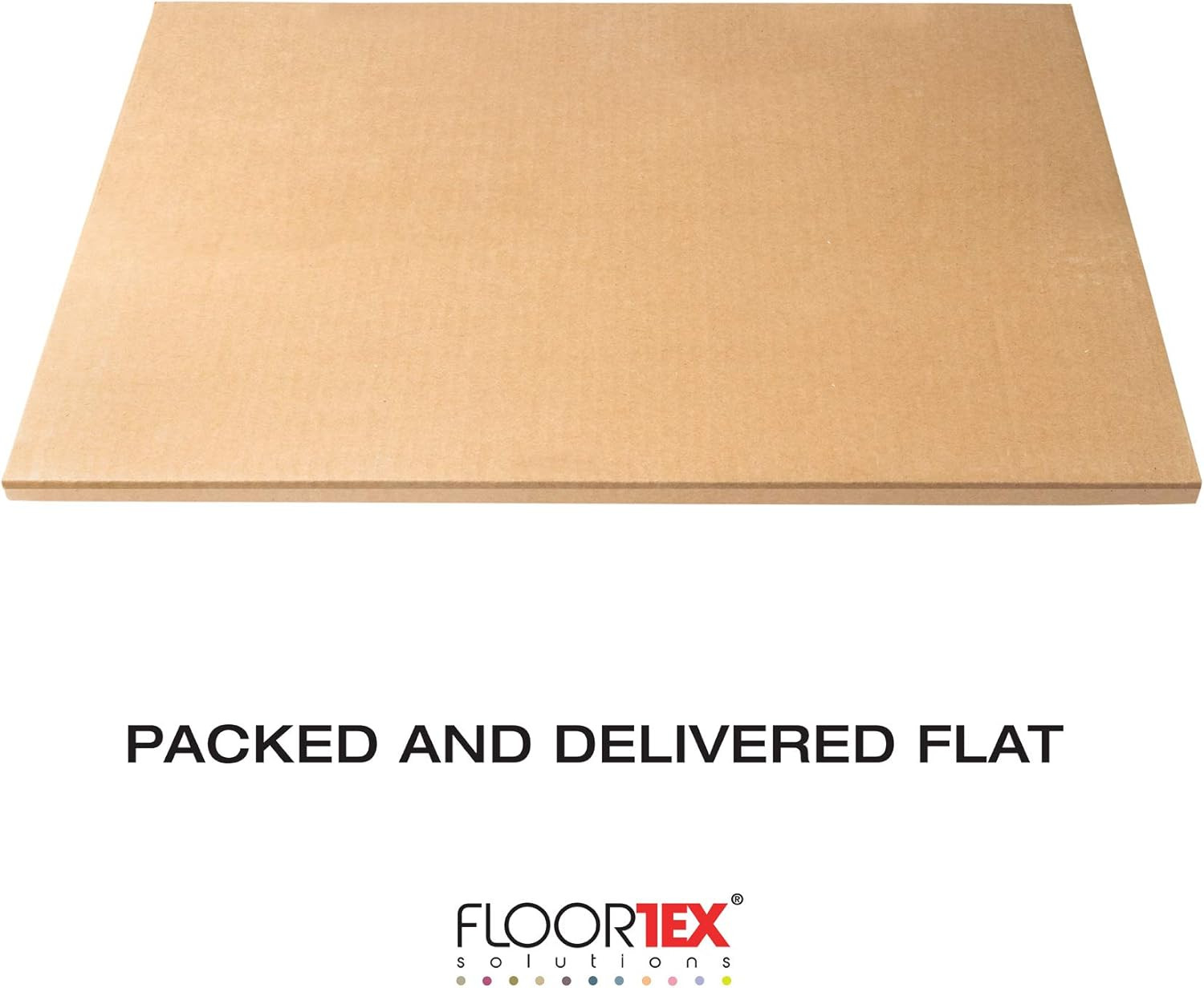 ® Exclusive Vinyl Lipped Chair Mat for Hard Floor - 36" X 48" - Ships Flat