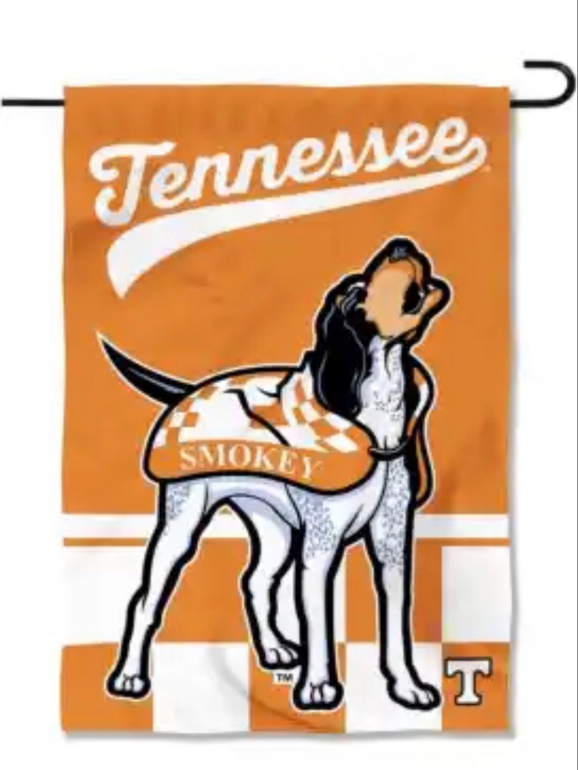 Tennessee Volunteers  Premium Garden Flag 12” X 18” Smokey Yard Banner Flag