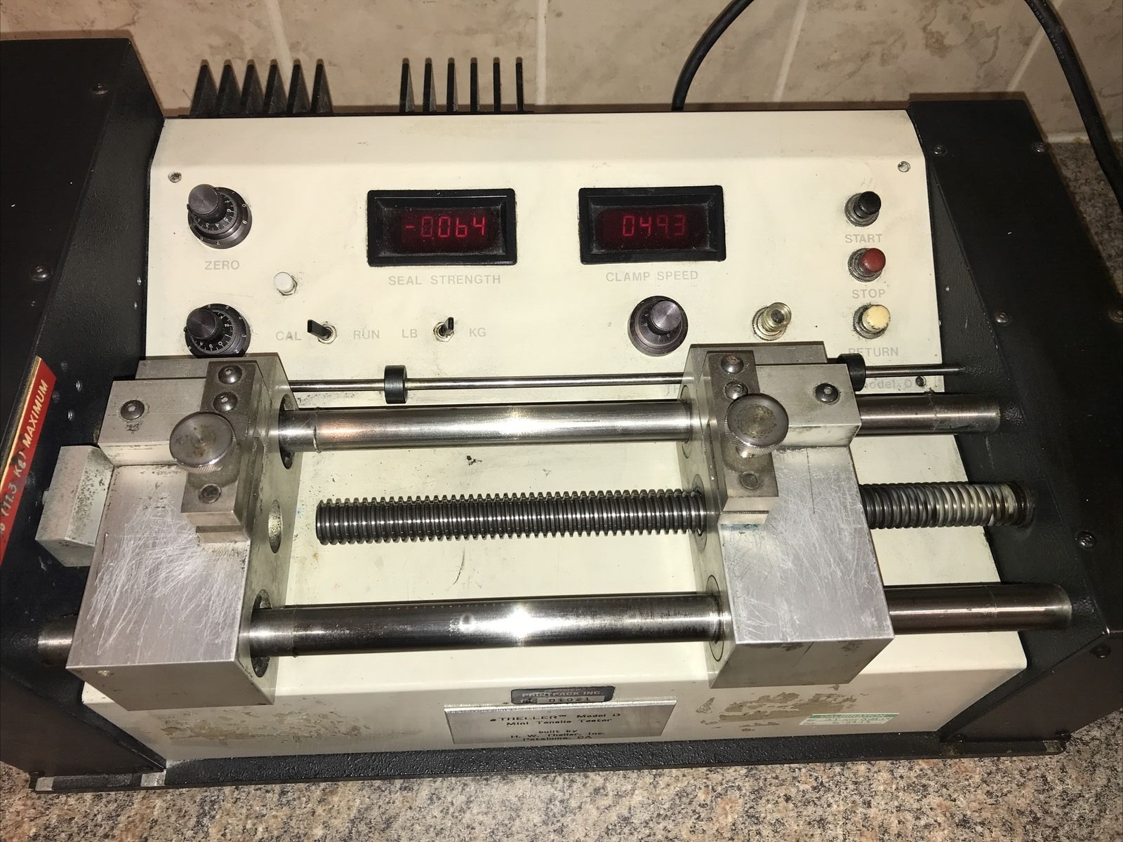 Theller Mini Tensile Tester Model D