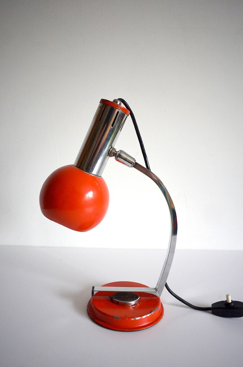 Vintage small anglepoise style desk lamp - Made in Italy
