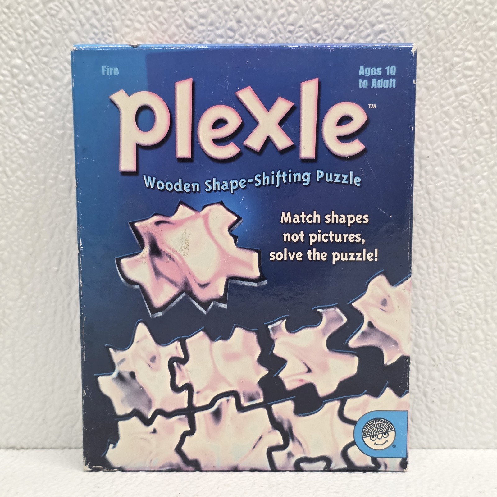 Fire Plexle Wooden Shape-Shifting Puzzle 2008 MindWare Complete