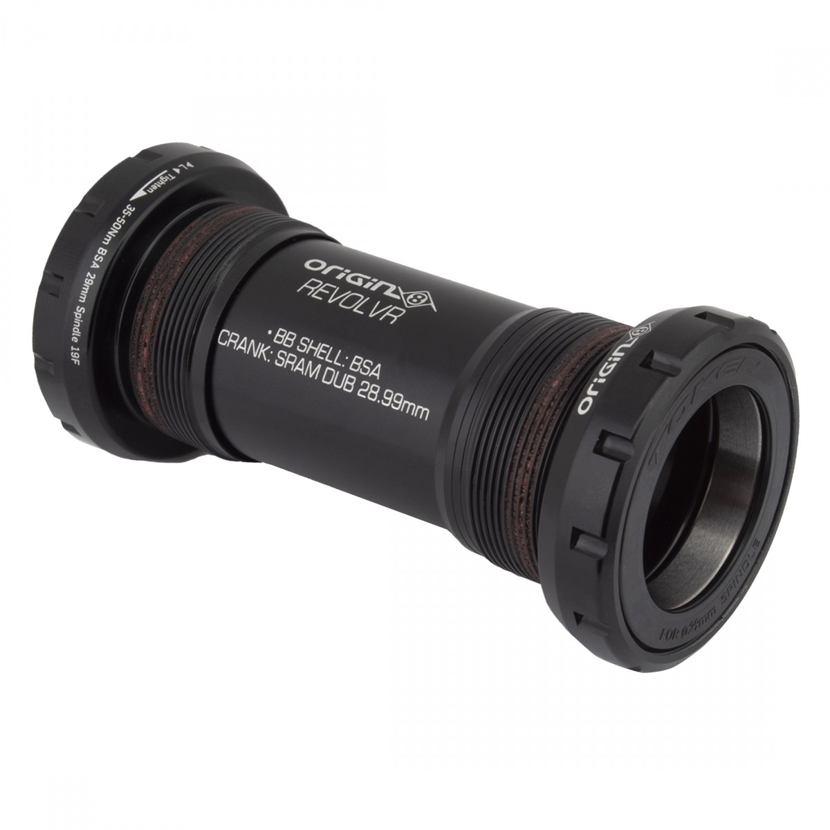 Origin8 Revolvr BSA DUB 28.99mm Sealed Bearings Outboard Bottom Bracket