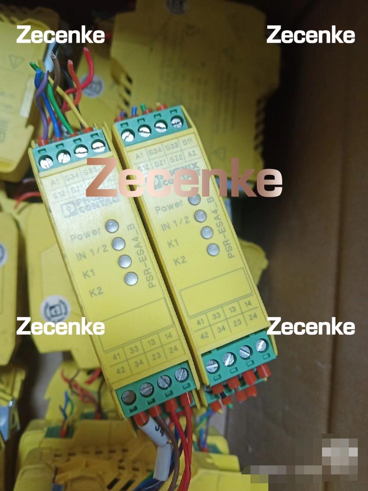 1pc USED PSR-ESA4-B PSR-SCP-24UC/ESA4/3X1/1X2/B 2963763 Relay Tested #V3PO CH