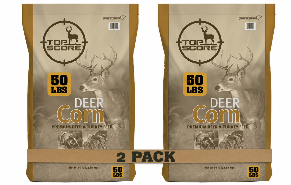 ( 2 pack ) Pro Deer Corn - Deer and Turkey Feed 50lb,FREE SHIPPING