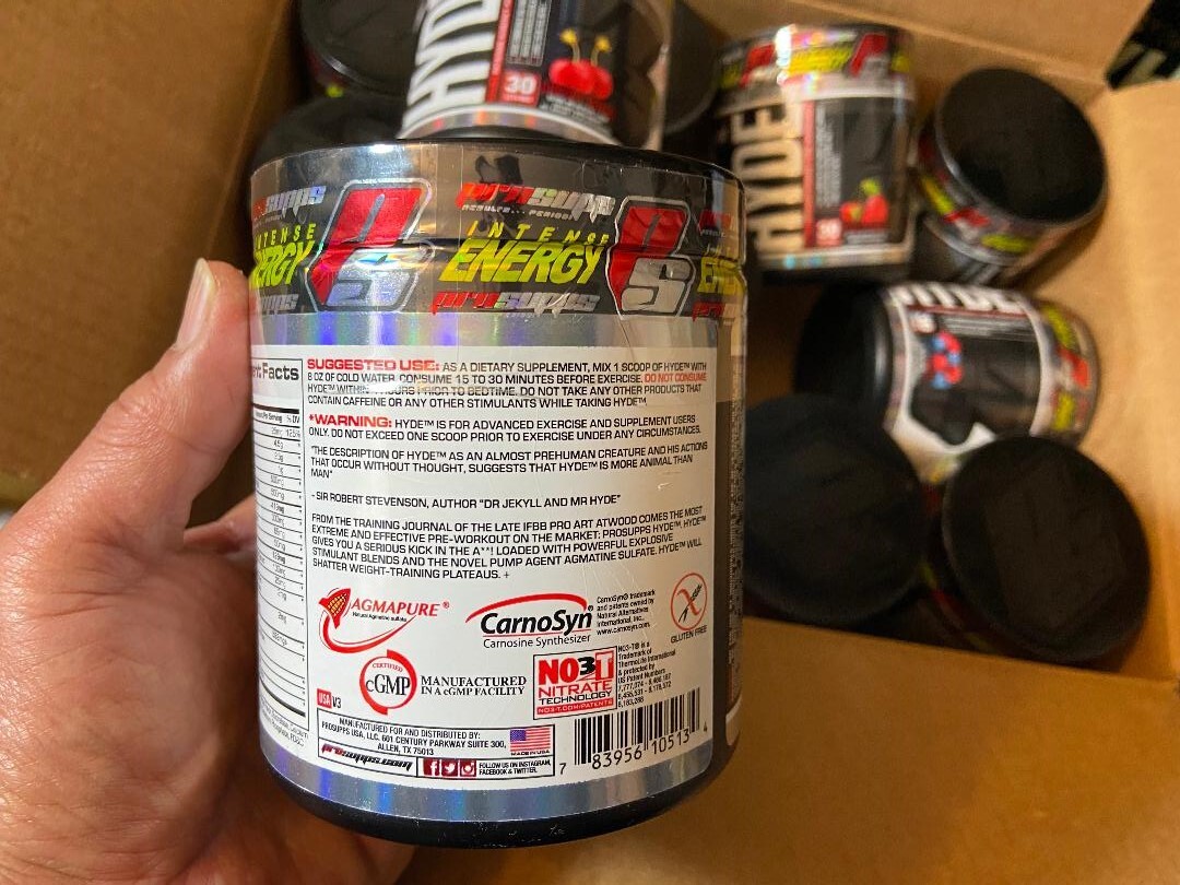 Pro Supps, Hide V3 30 servings Intense Energy Pre-Workout, Answer my message