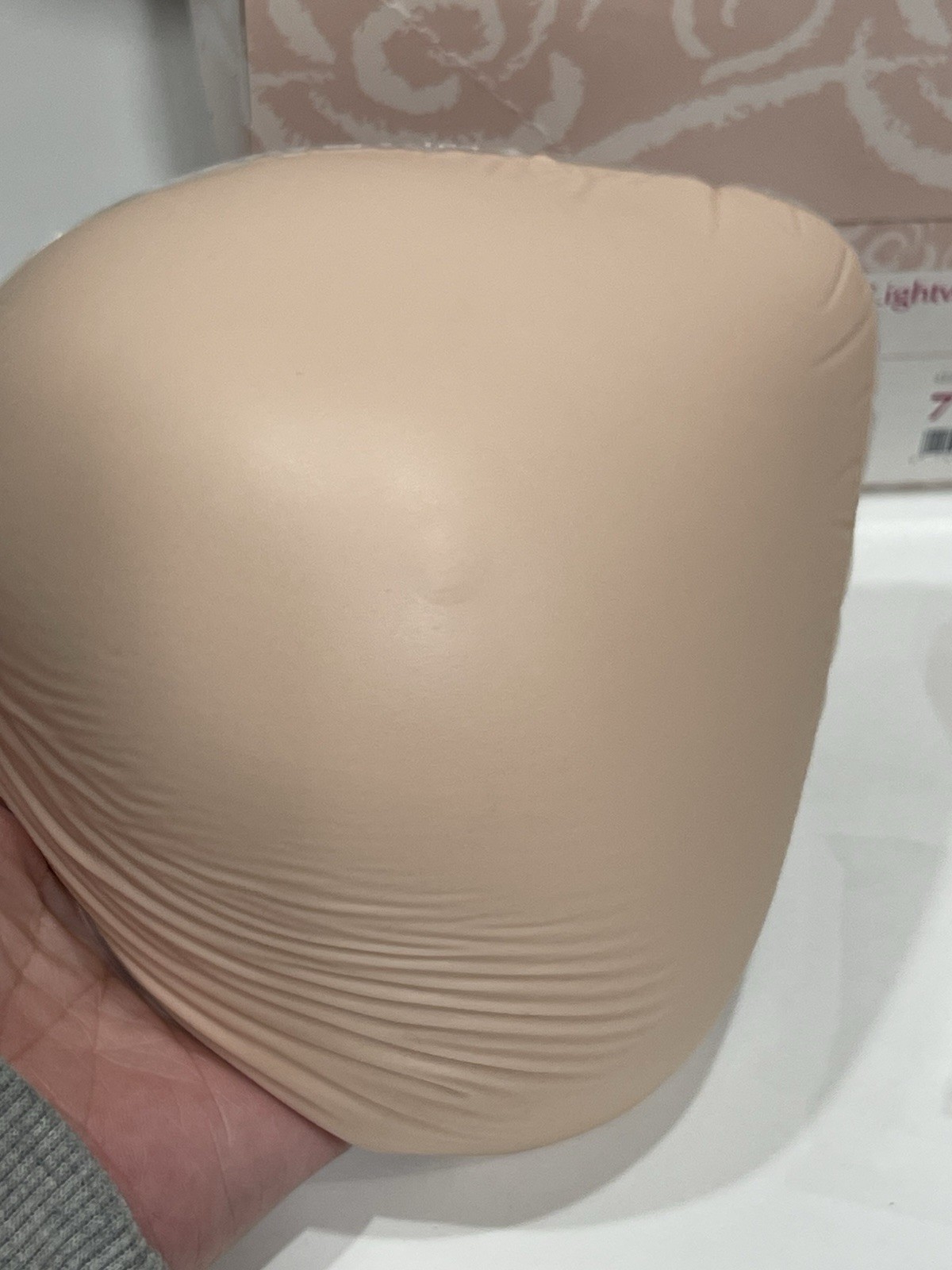 ABC Convex Lightweight Breast Form Triangle Size 7 Style 10243 With Cover Case