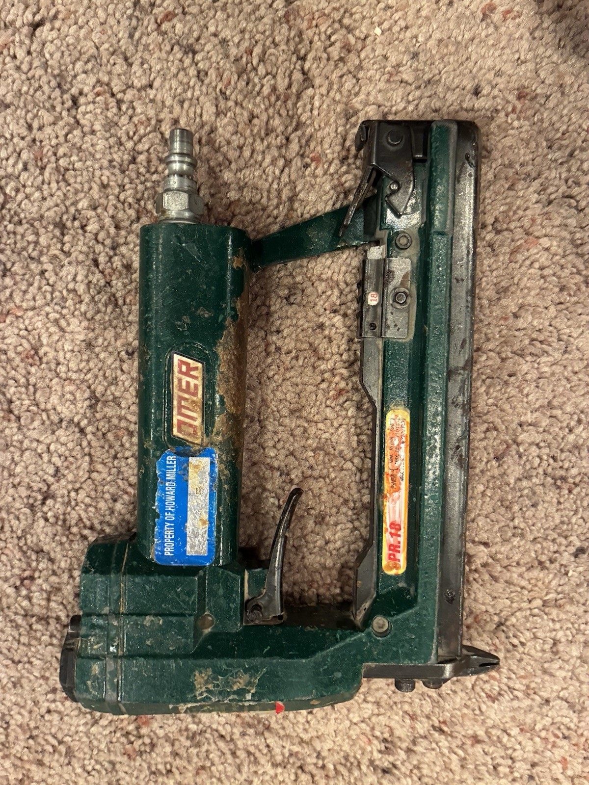 Omer PR-18 Pneumatic Pinner