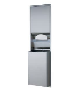 Bobrick B-3944 ClassicSeries Recessed Convertible Paper Towel - Stainless Steel