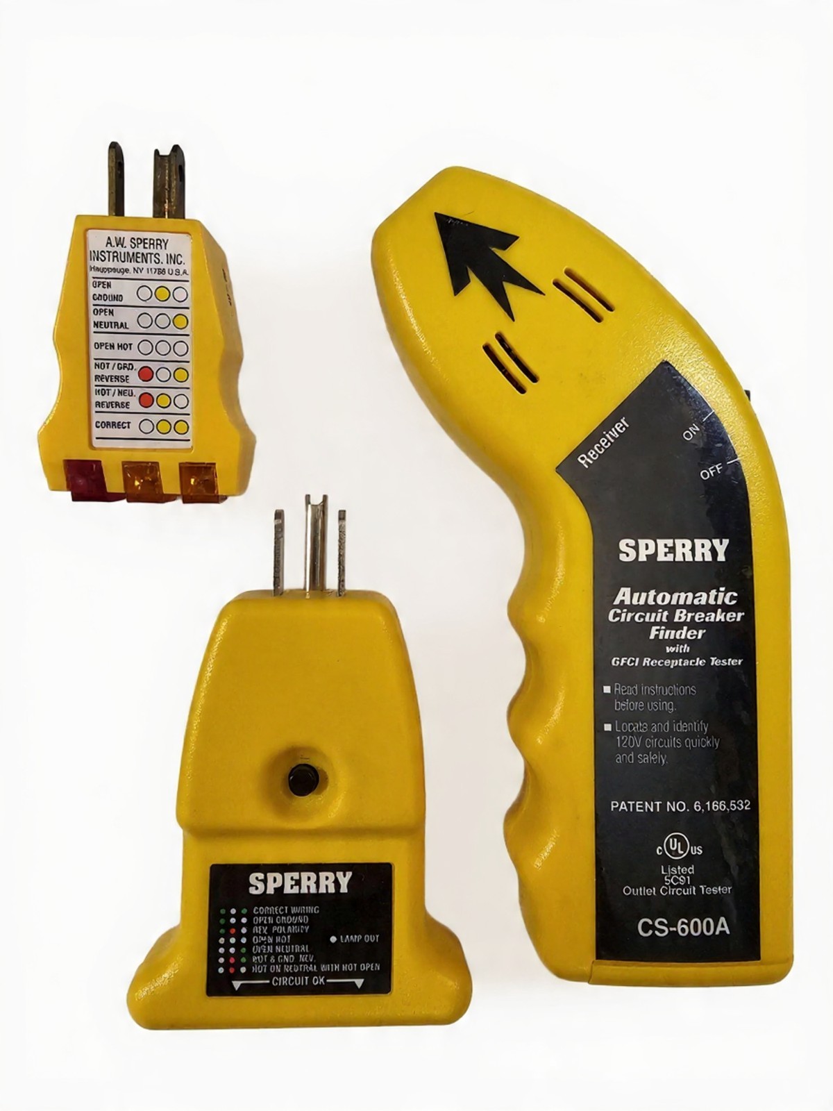 Electrical & Hand Tools Sperry Circuit Breaker Finder, Strippers, Screwdriver