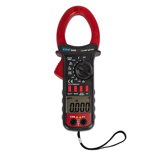ETCR6450 Clamp Multimeter DC Current and Voltage AC Current Voltage True RMS ✦KD