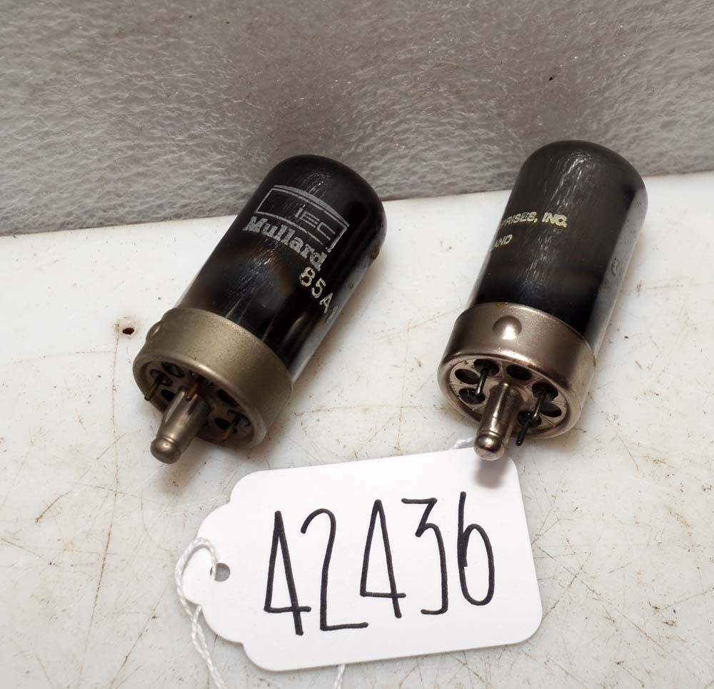 2 Mullard 85a1 Tubes (Inv.42436)