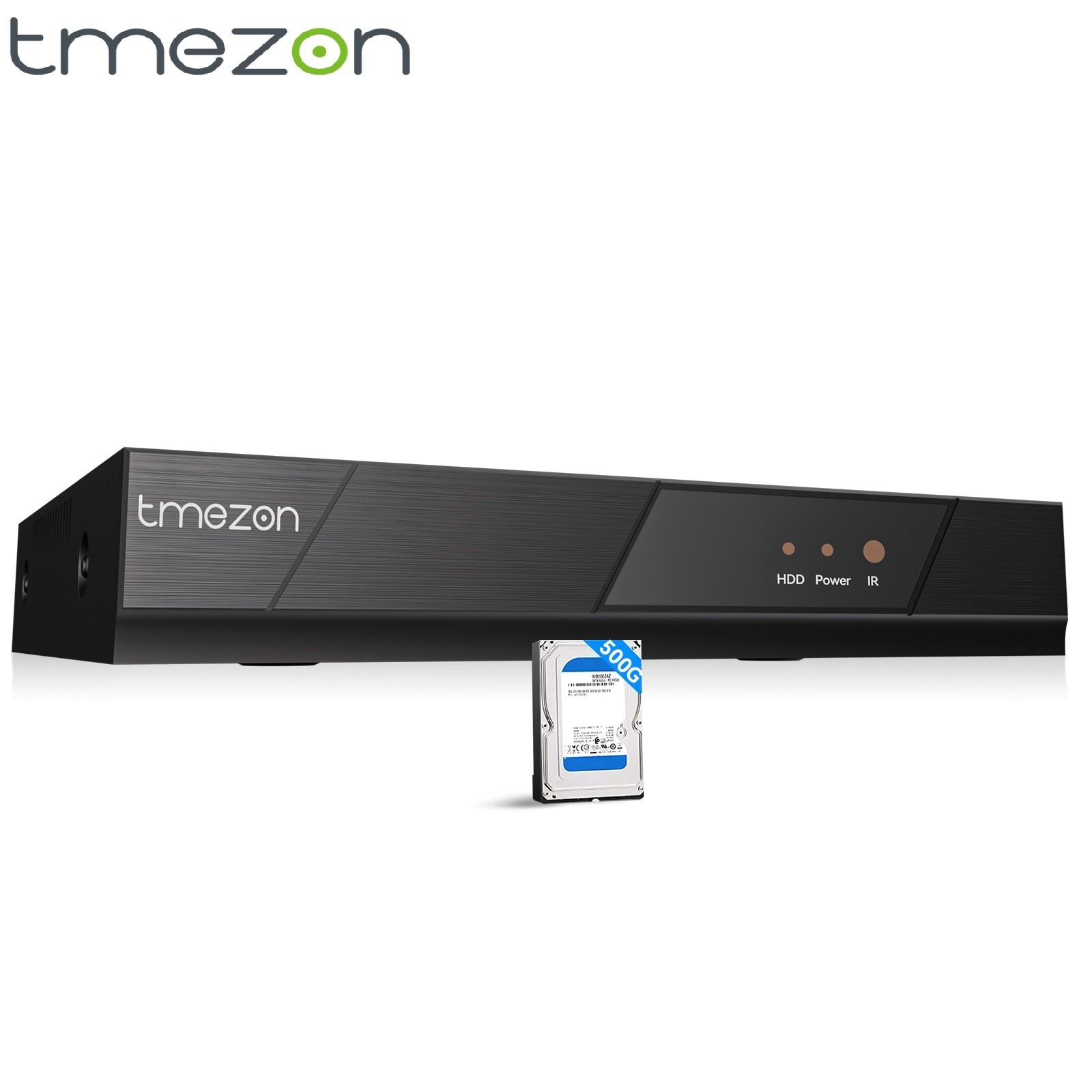 TMEZON H.265+ 16CH 5MP Lite DVR with 2T Hard Drive for Security Camera System