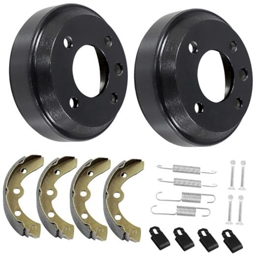 Golf Cart Brake Drum/Hub Brake Shoes Spring Kit Fit Club Car DS 1981-1994