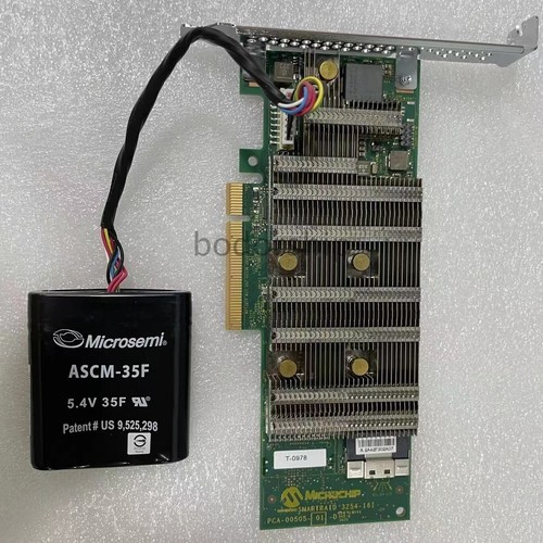 3254-8i RAID Card , 24g, 4G Cache with battery, mixed mode packaging MicroChip