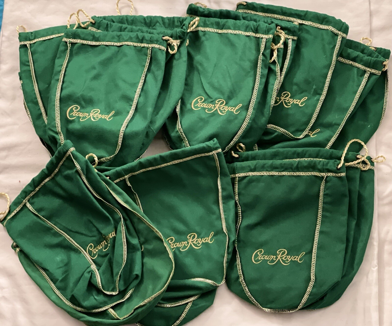 Crown Royal 20 BAG Lot—Apple Crown 750ml